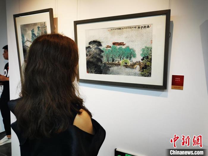 全国书画名家走进嘉兴南湖采风写生作品展在京举办