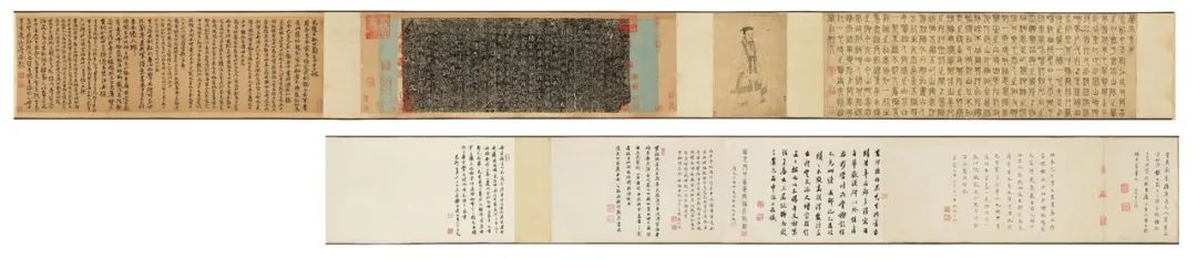 旧拓《兰亭序》  水墨纸本 手卷    26.3 x 63 公分  估价：800,000 - 1,000,000 港币