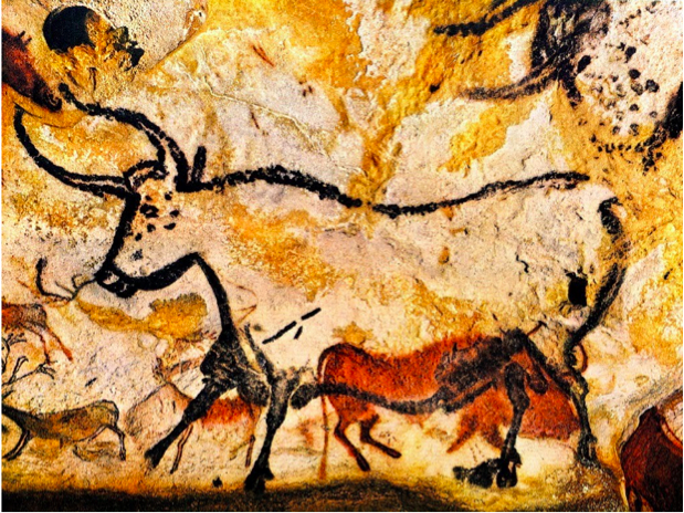 《巨大的黑色公牛》拉斯科洞窟，约公元前15000年