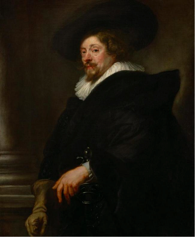 自画像 鲁本斯 约1639