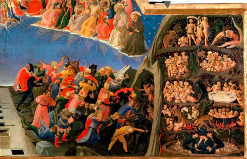 《最后的审判》弗拉·安杰利科约1431-1432